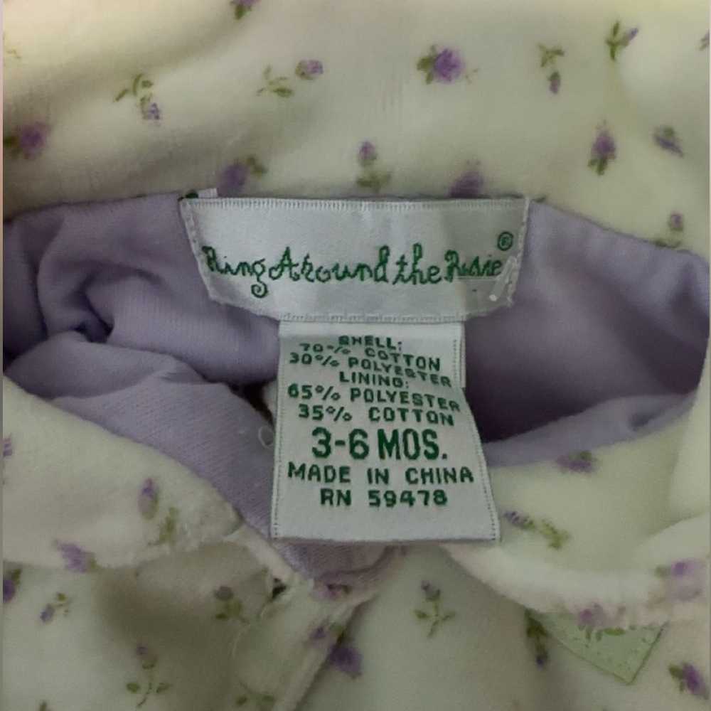 Ring Around the Rosie Baby Outfit